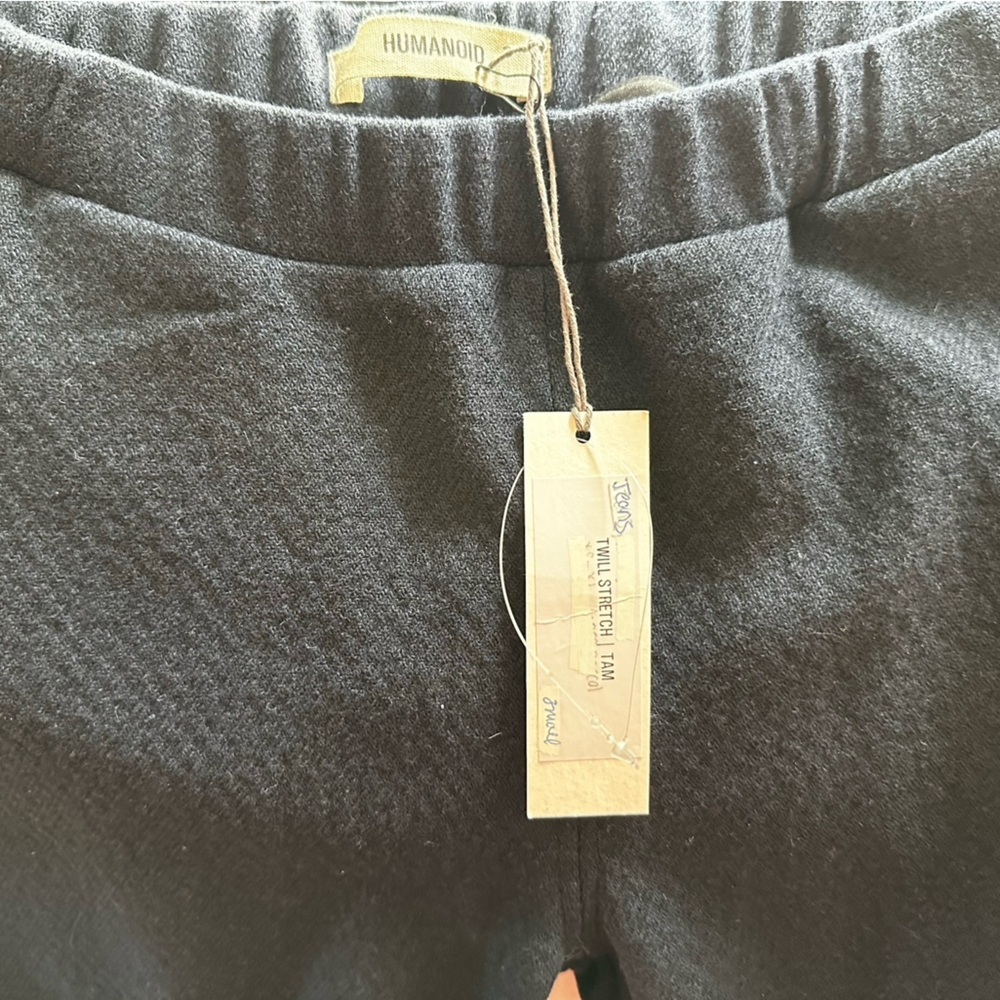 HUMANOID Twill Stretch Knit Pant Navy Blue Women’s Size Small.